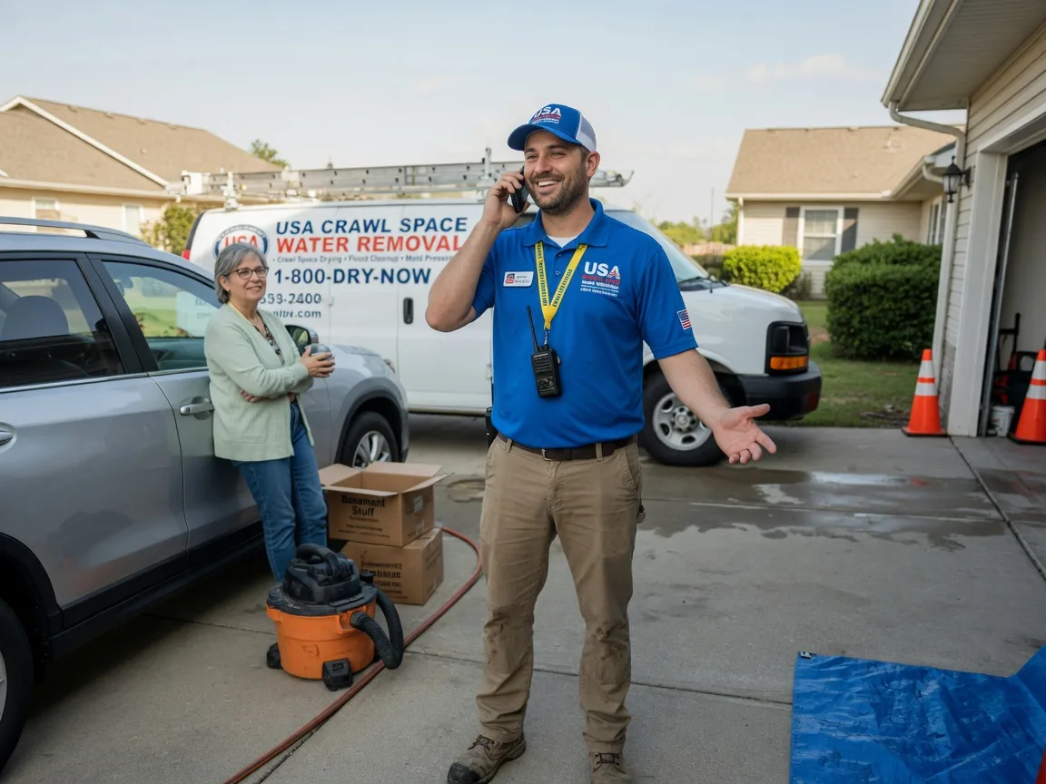 Crawl Space Water Removal Portland, AR FAQs